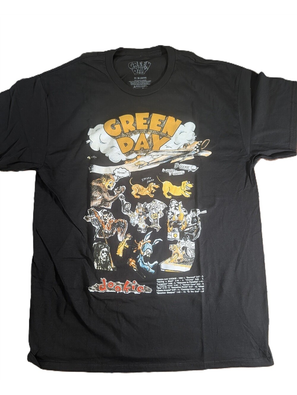 GREEN DAY | Dookie Album T-shirt ~Never Worn~ S M L 2XL